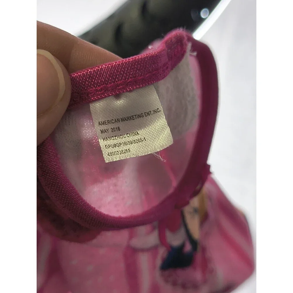 Doll - Disney Minnie Mickey Mouse Pink Nightgown - For 18 inch Doll